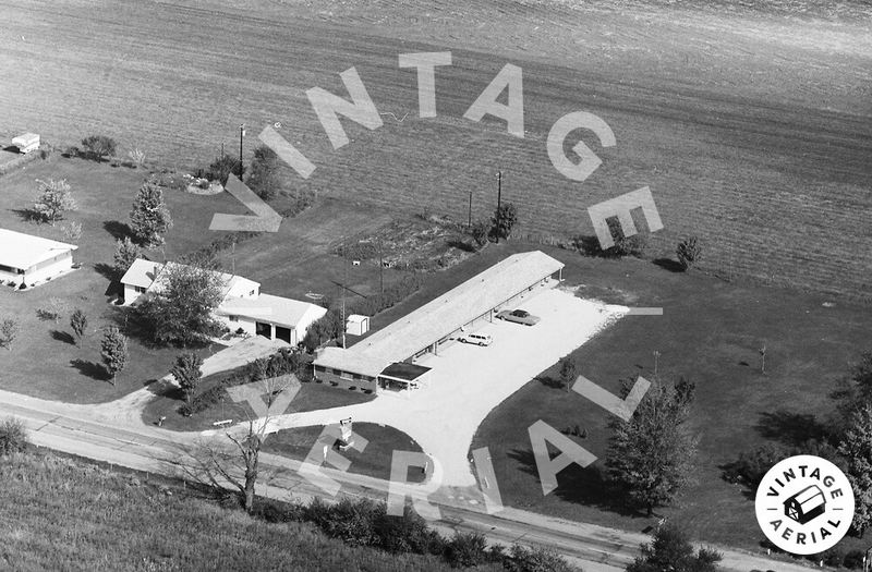 Tower Motel - 1968 Aerial (newer photo)